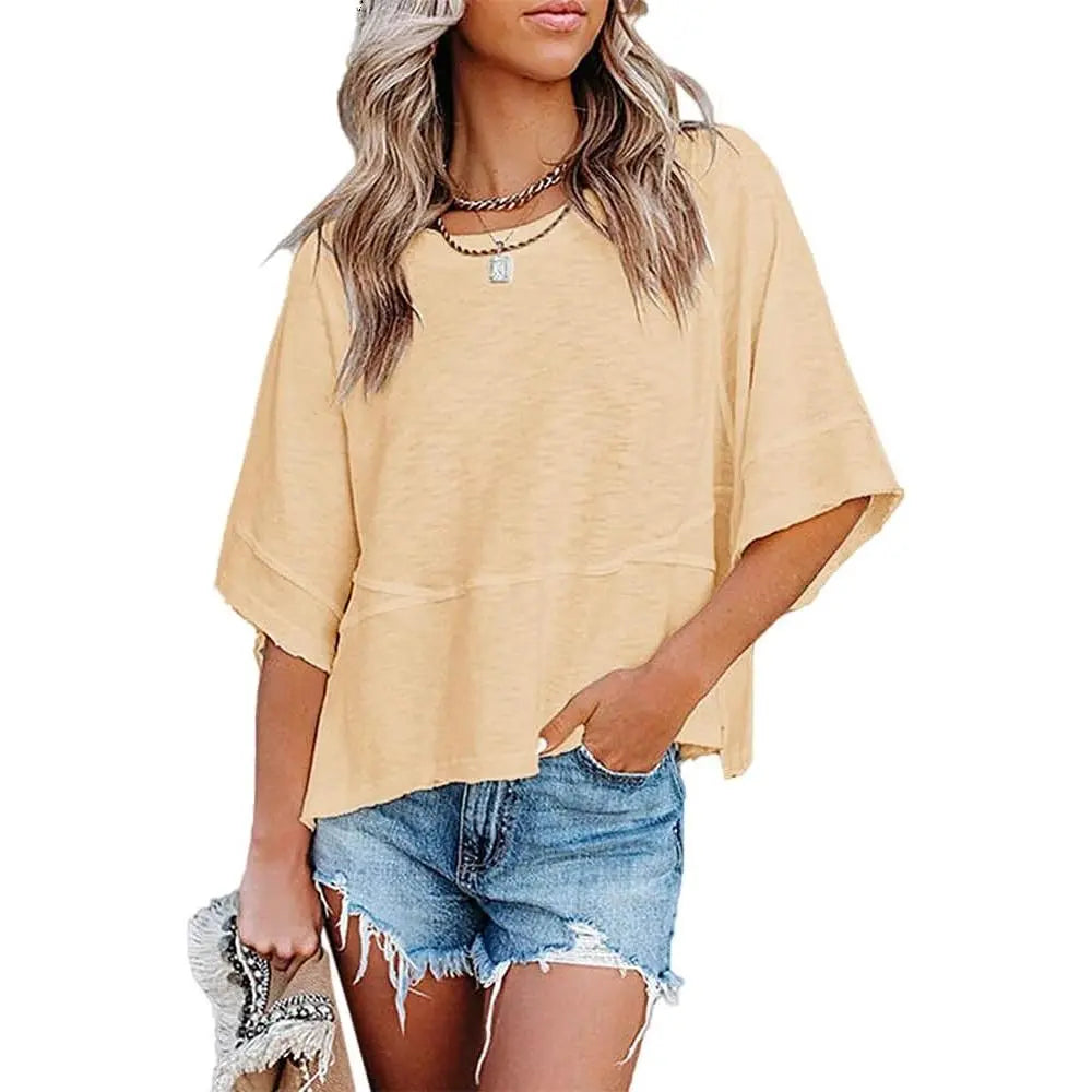 ✨✨Women's Casual Summer Batwing T-Shirt