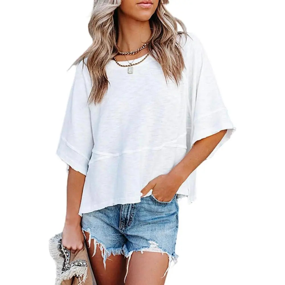 ✨✨Women's Casual Summer Batwing T-Shirt