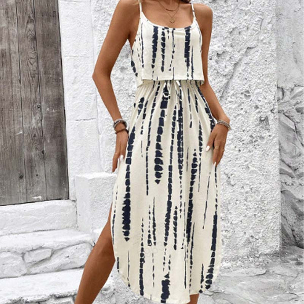 💃2026 Summer Hot Sale 70% OFF✨Women's Summer Tie-Dye Sleeveless Dress