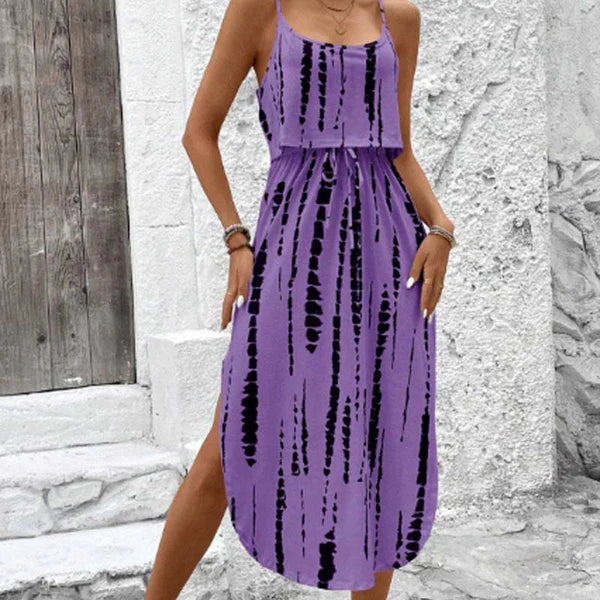 💃2026 Summer Hot Sale 70% OFF✨Women's Summer Tie-Dye Sleeveless Dress