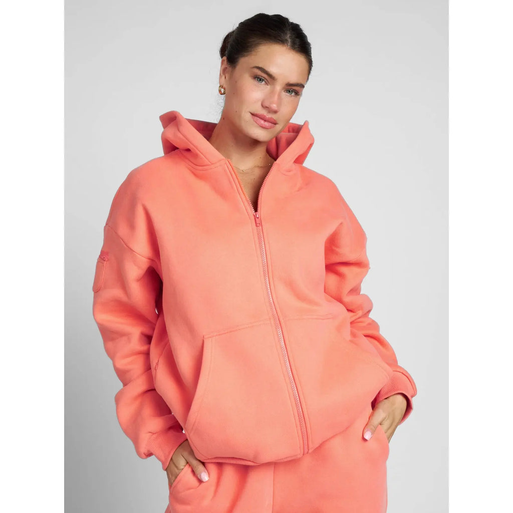 ✨✨Travel Essentials Zip Up Hoodie | Sweatshirt With Zip Pockets For Travel