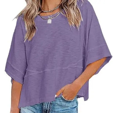 ✨✨Women's Casual Summer Batwing T-Shirt
