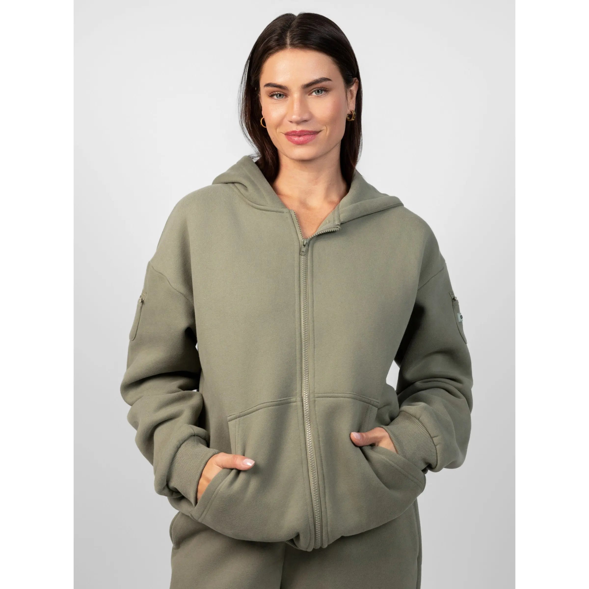 ✨✨Travel Essentials Zip Up Hoodie | Sweatshirt With Zip Pockets For Travel