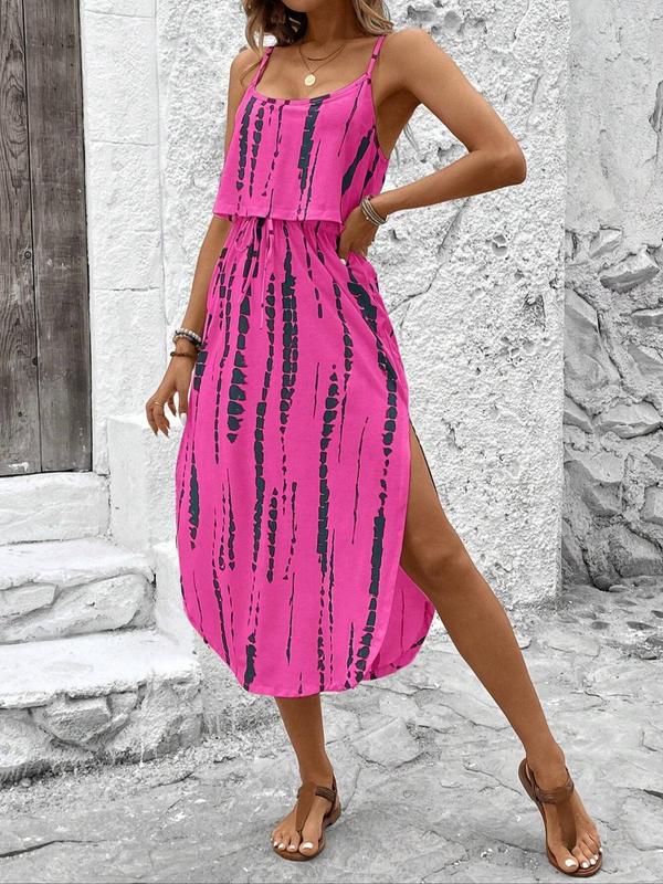 💃2026 Summer Hot Sale 70% OFF✨Women's Summer Tie-Dye Sleeveless Dress