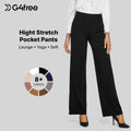 ✨✨Women's High Waist Wide Leg Yoga Pants - Soft Stretch, Pockets, Curvy Plus-Size Clothes, Business Casual Pants for Women, Chic Daily Outfit EverGoing 2026