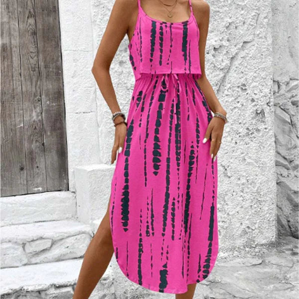 💃2026 Summer Hot Sale 70% OFF✨Women's Summer Tie-Dye Sleeveless Dress