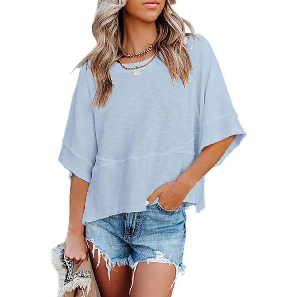 ✨✨Women's Casual Summer Batwing T-Shirt