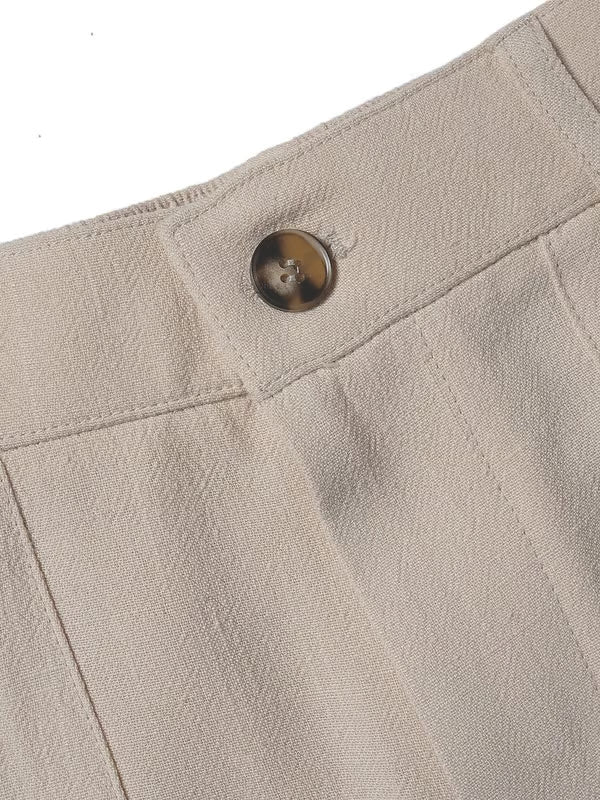 ✨✨Women's Cotton Linen Palazzo Pants Summer Flowy Wide Straight Leg Beach Trousers With Pocket Casual Solid Color Soft Elastic High Waist Lounge Pants