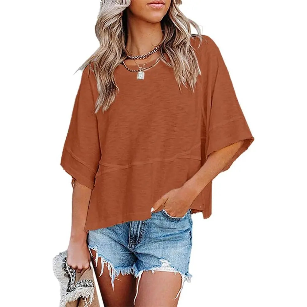 ✨✨Women's Casual Summer Batwing T-Shirt