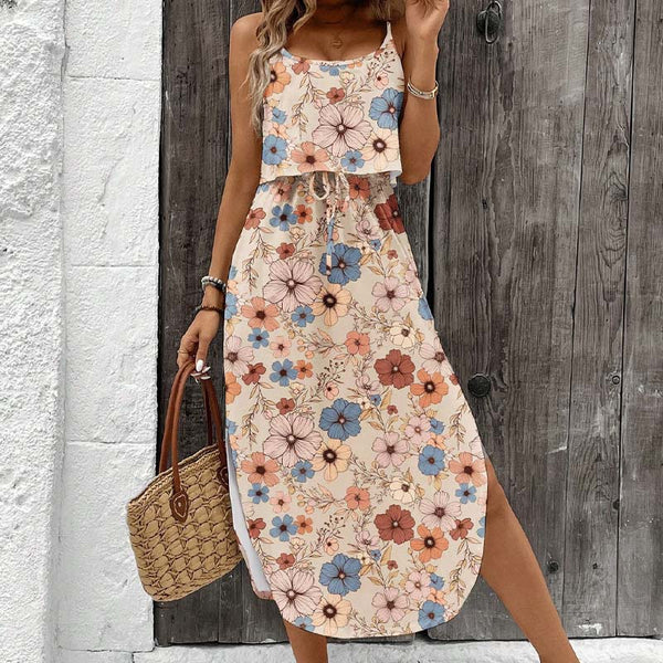 💃2026 Summer Hot Sale 70% OFF✨Women's Summer Tie-Dye Sleeveless Dress