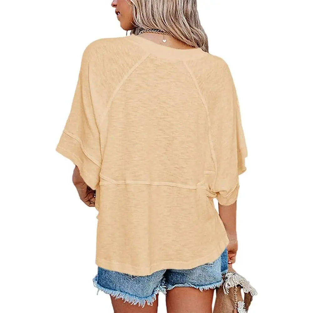 ✨✨Women's Casual Summer Batwing T-Shirt