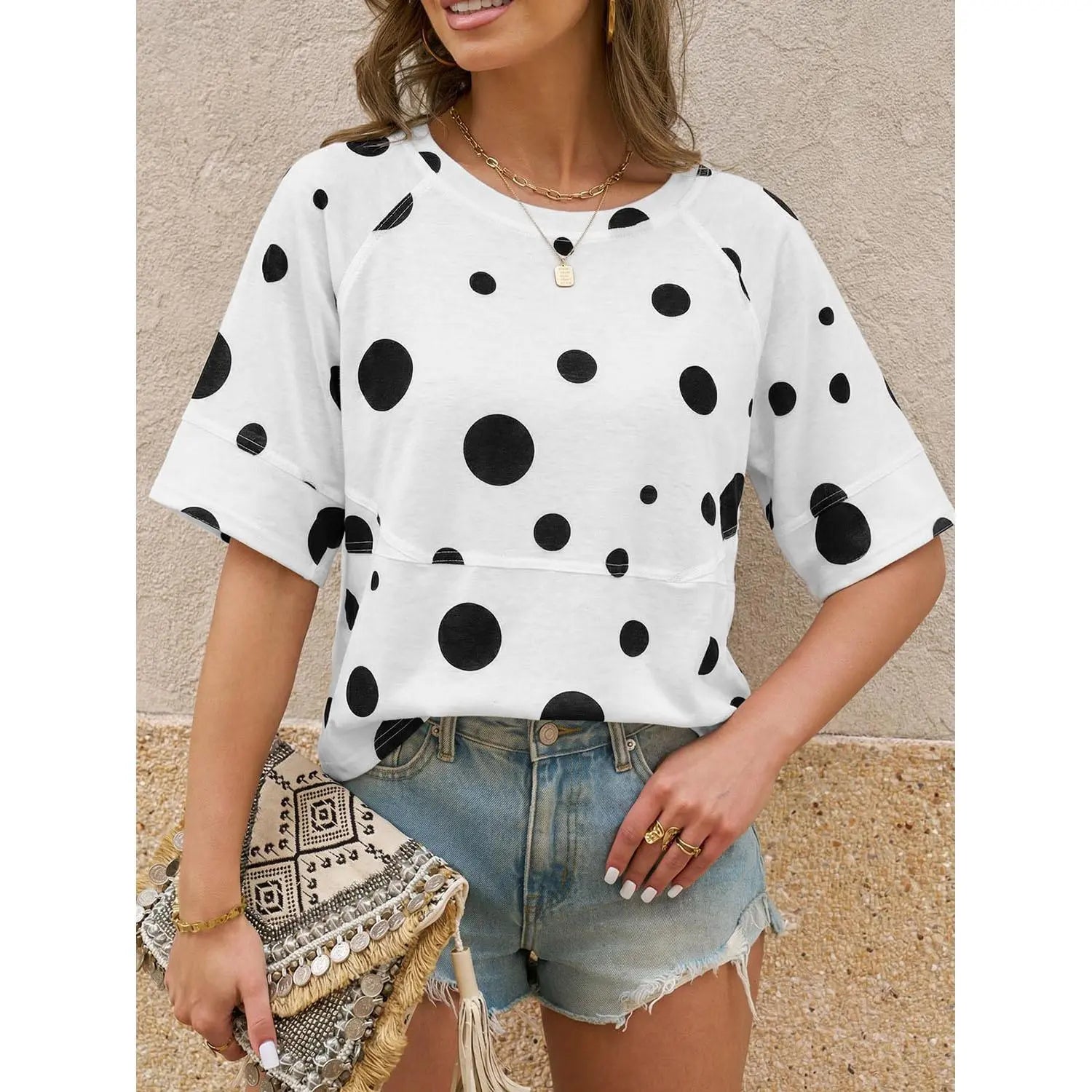 ✨✨Women's Casual Summer Batwing T-Shirt