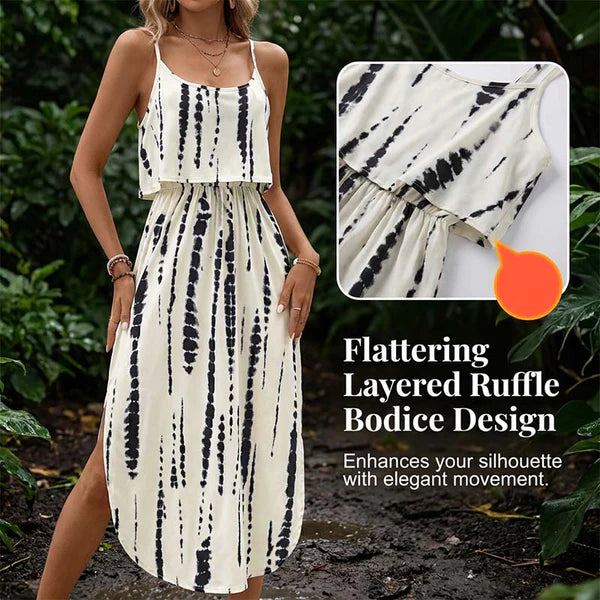 💃2026 Summer Hot Sale 70% OFF✨Women's Summer Tie-Dye Sleeveless Dress