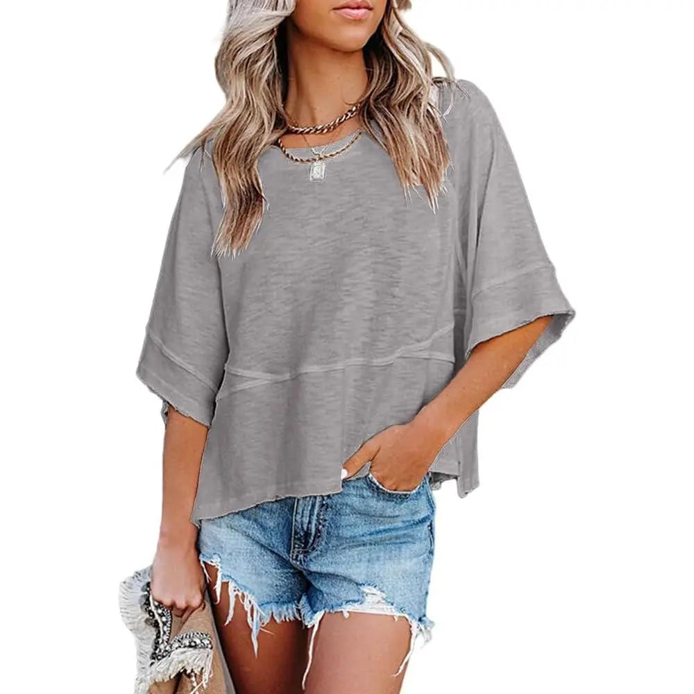 ✨✨Women's Casual Summer Batwing T-Shirt