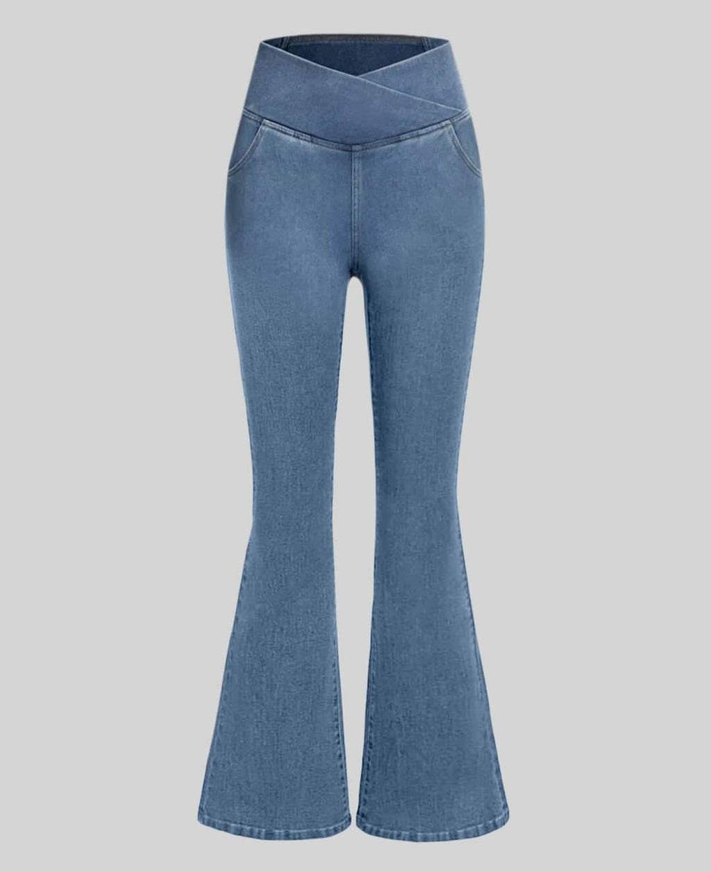 🔥Buy 2 Save $6.99 & Free Shipping - 👖Stretchy Jeans High Waisted Crossover