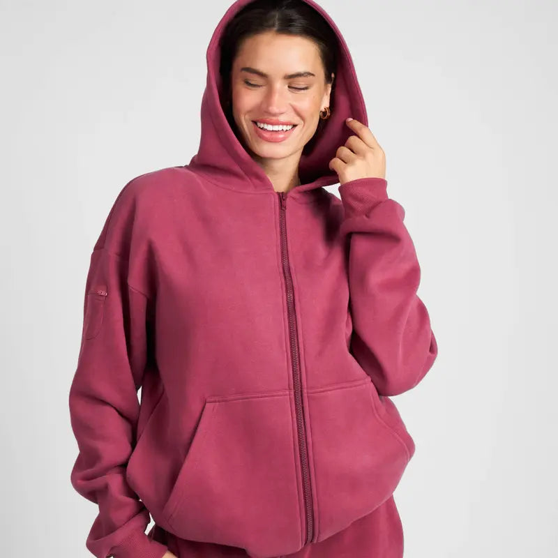 ✨✨Travel Essentials Zip Up Hoodie | Sweatshirt With Zip Pockets For Travel