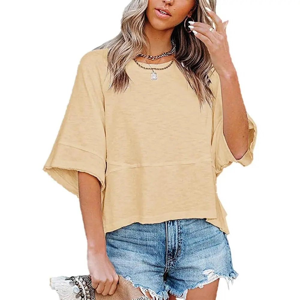 ✨✨Women's Casual Summer Batwing T-Shirt